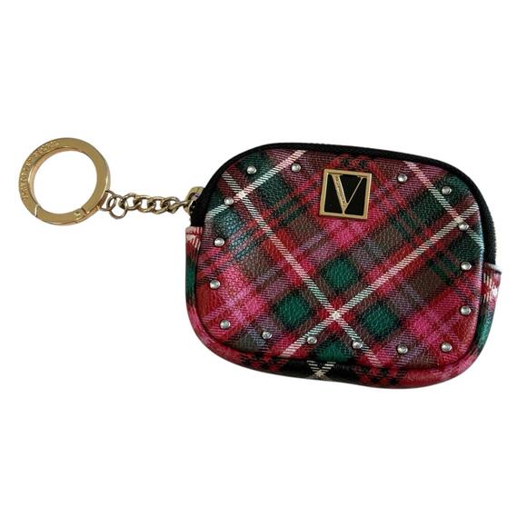 Victorias Secret Coin Pouch Plaid - Picture 2 of 6